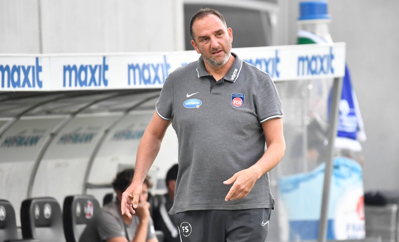 Heidenheim-Trainer Frank Schmidt.