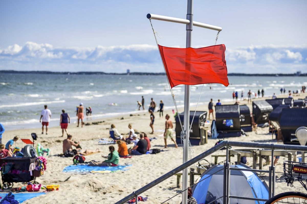 Ostsee Rote Fahne