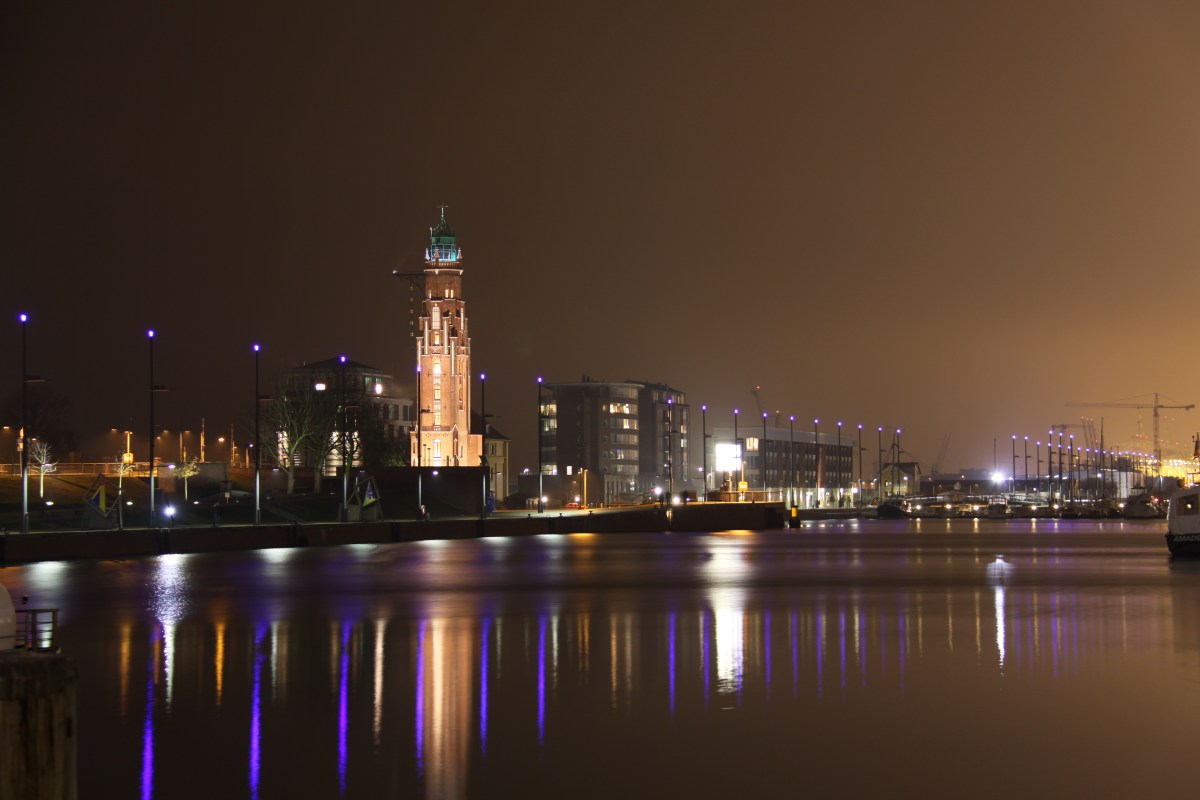 Bremen bei Nacht