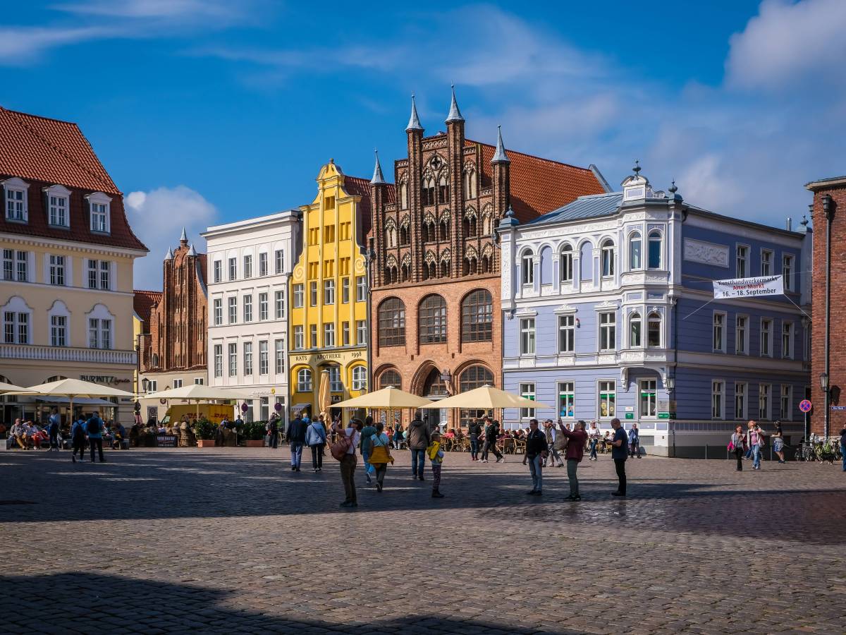 Mehr Läden in der Ostsee-Stadt Stralsund müssen schließen.