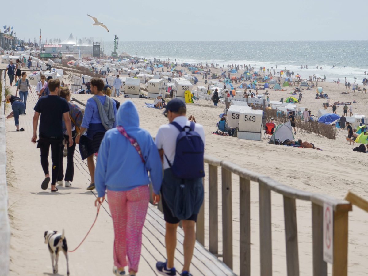 Diese Zielgruppe wird von der Insel Sylt so gar nicht angesprochen.