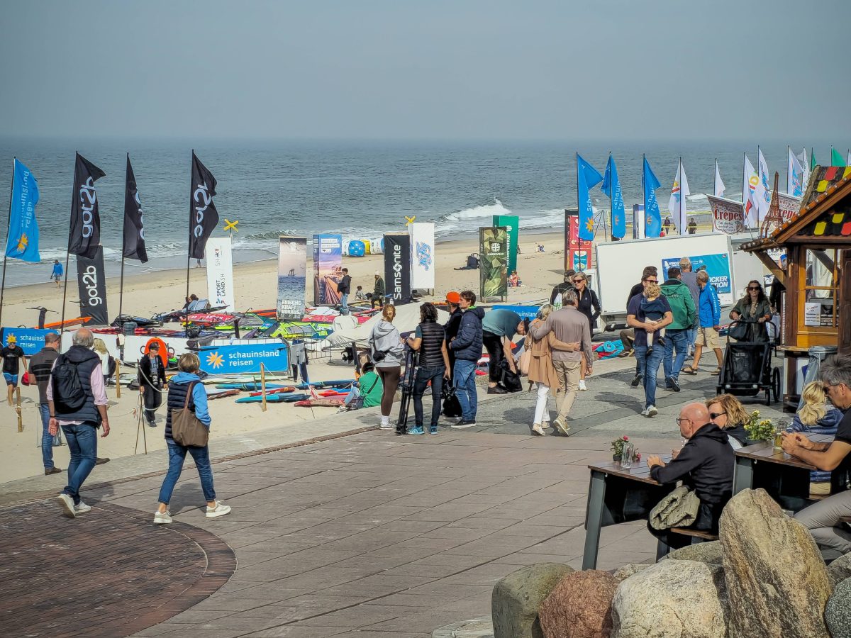 Tourismus auf Sylt läuft.