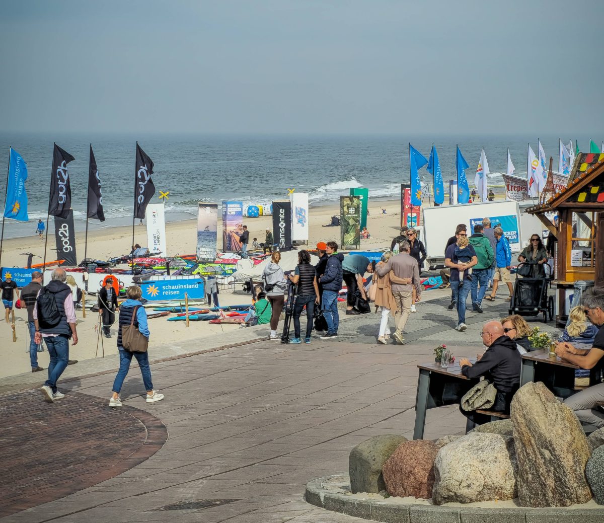 Tourismus auf Sylt läuft.