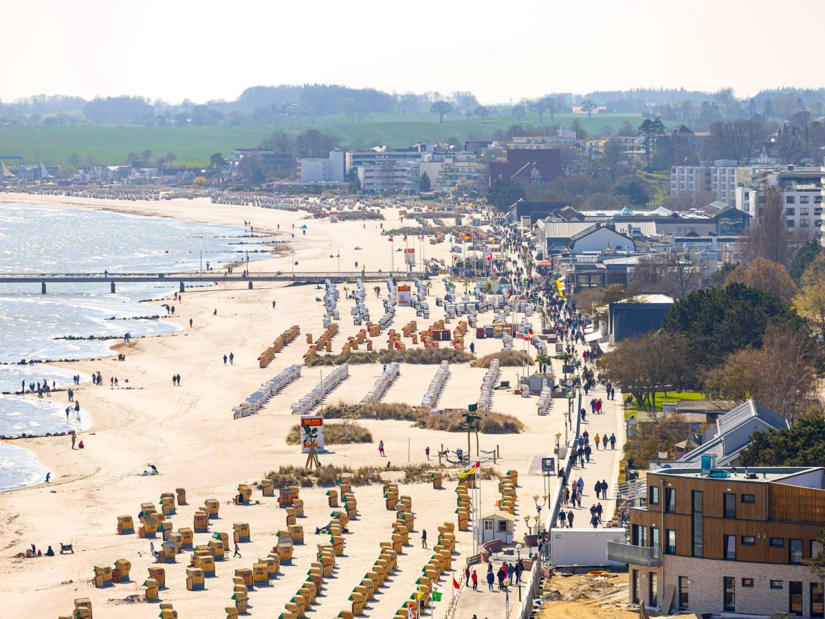 Große Veränderungen am Ostsee-Strand Grömitz. Nicht alle Pläne stoßen auf Begeisterung.