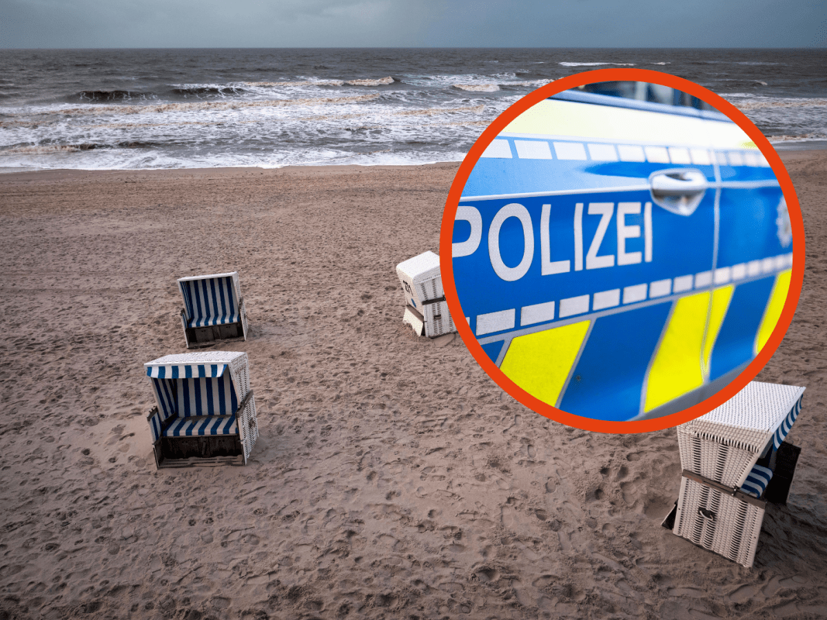 Nach Verhaftung auf Sylt.