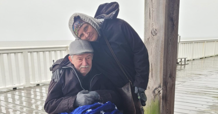 Manfred und seine Ehefrau Sandra.