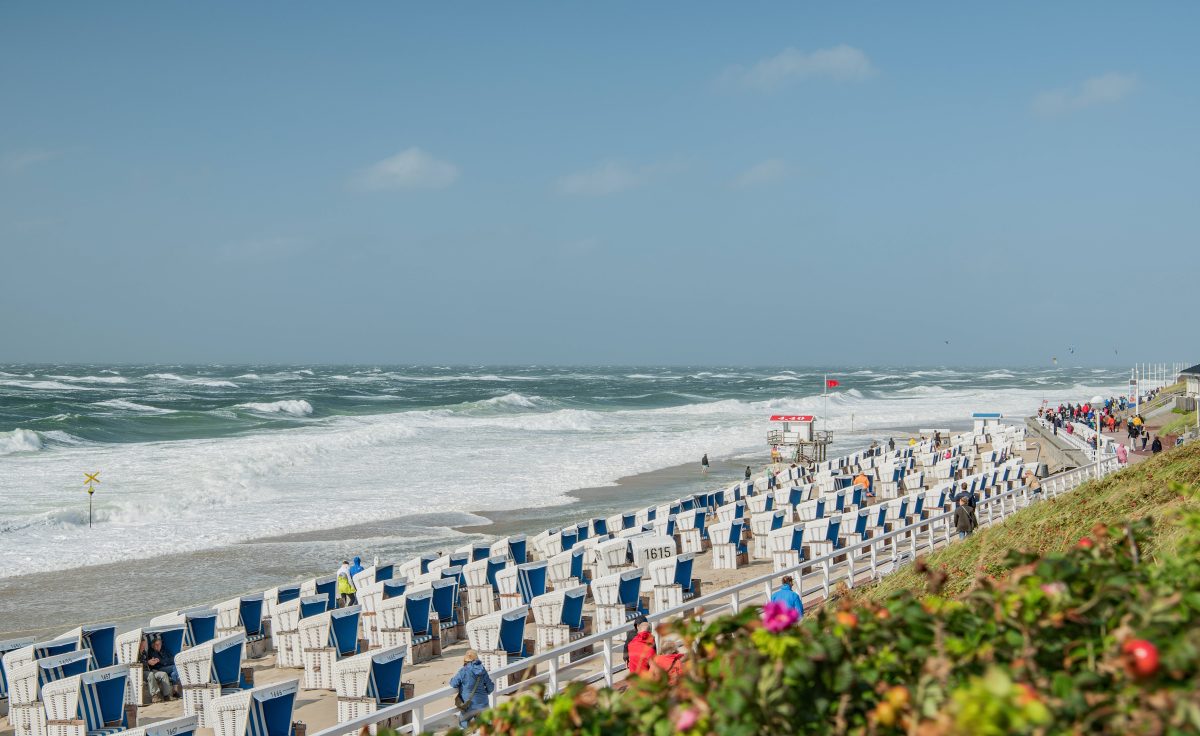 Ein Strand an der Nordsee.