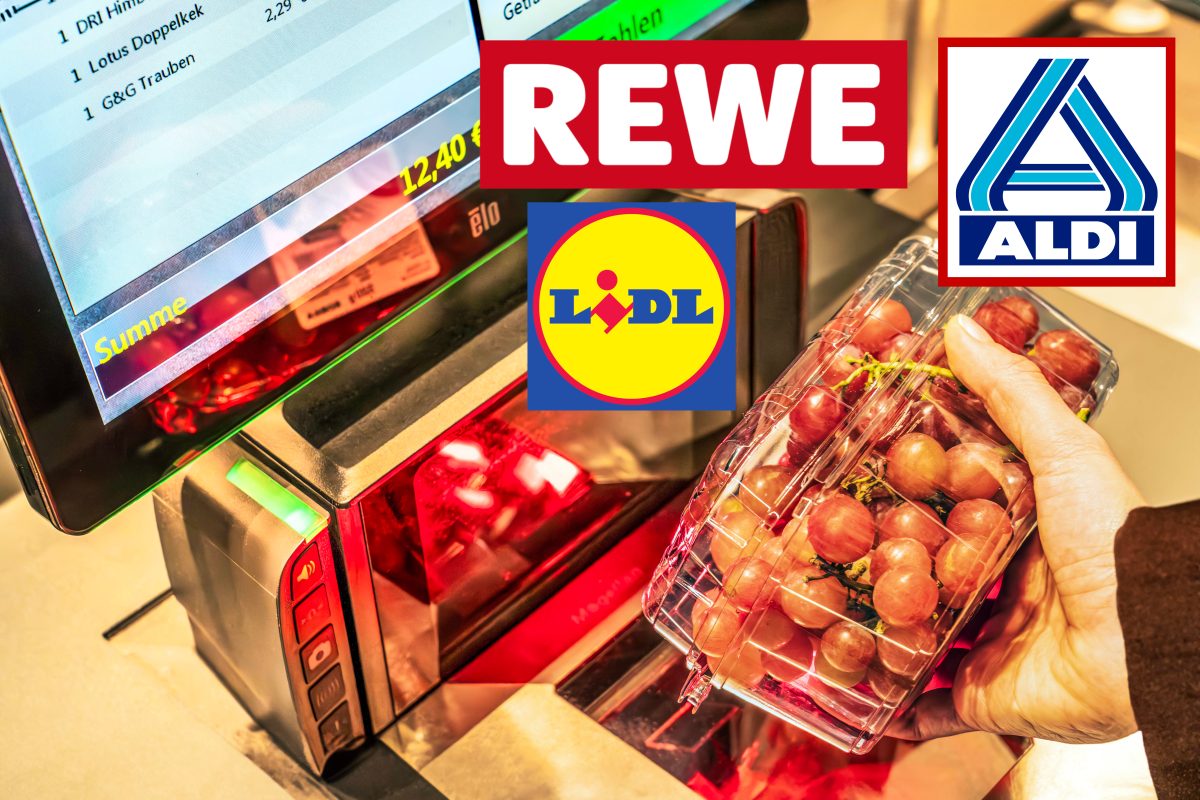 Rewe, Lidl, Aldi: QR-Code