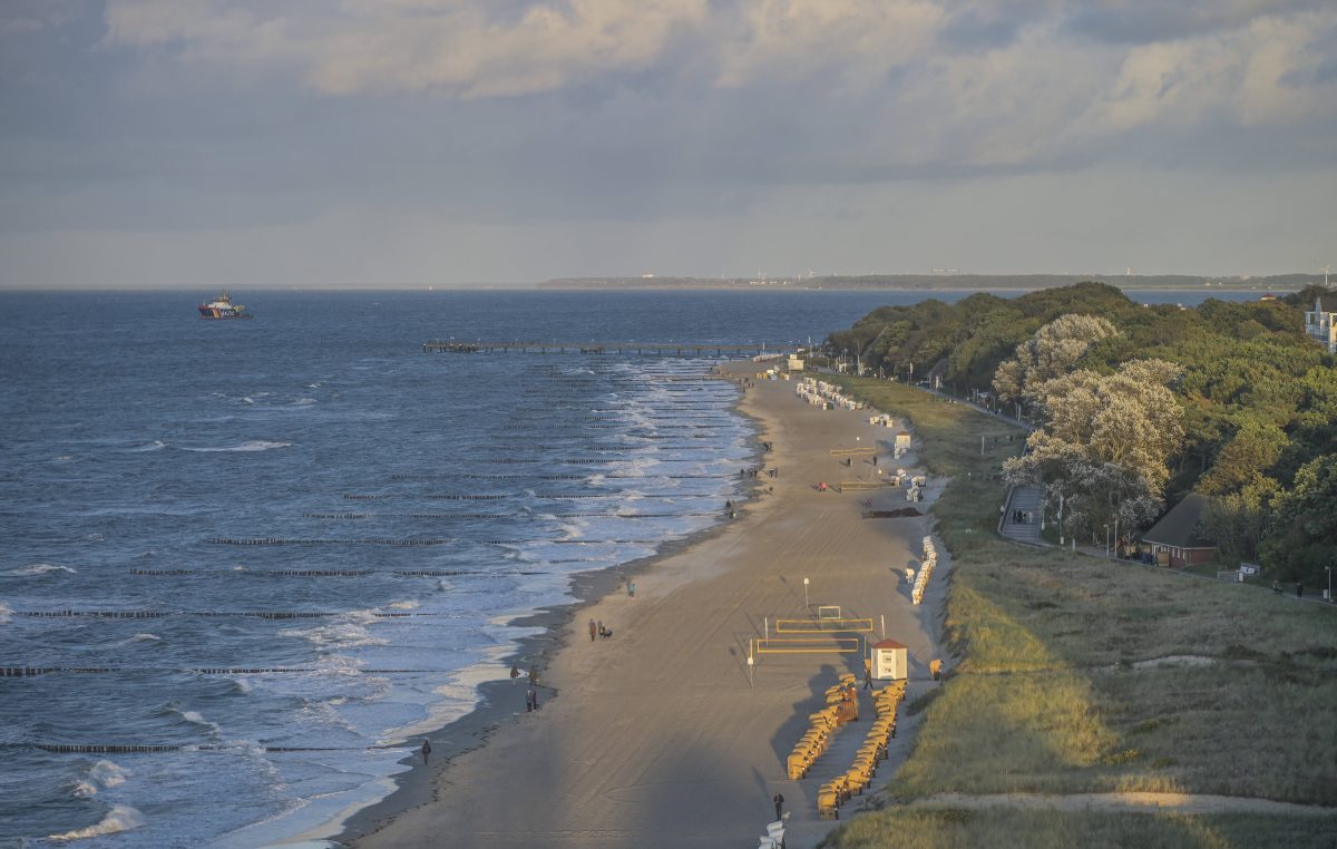 Der Strand von KÃ¼hlungsborn.