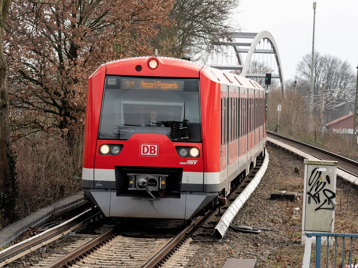 Die S-Bahn-Linie S1.