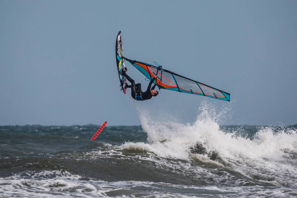 Windsurfer in Action