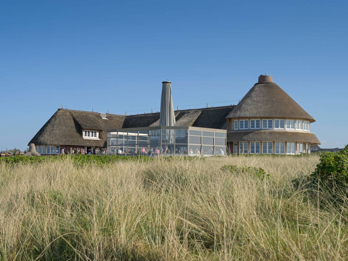 Restaurant in den Dünen auf Sylt