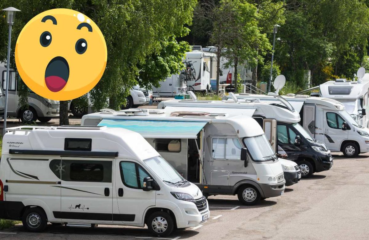 Schock auf einem Camping-Platz! (Symbolbild)