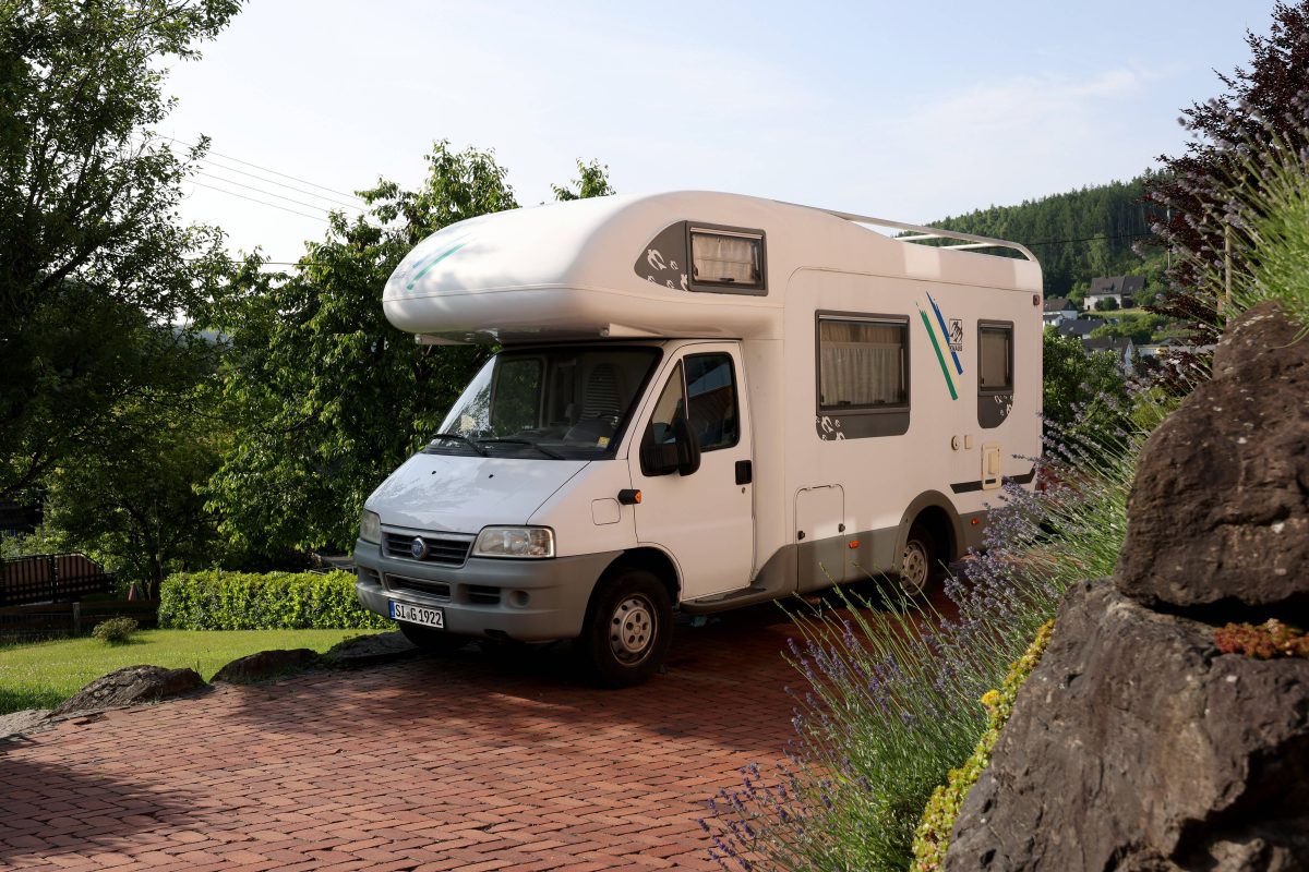 Ein Camping-Mobil.