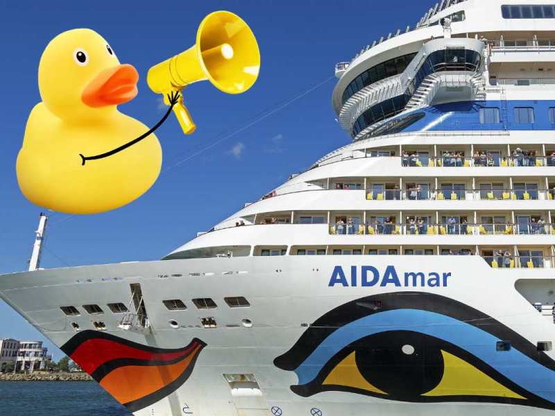 Aida-Gäste verstecken Gummi-Enten an Bord – was wirklich hinter der bizarren Tradition steckt