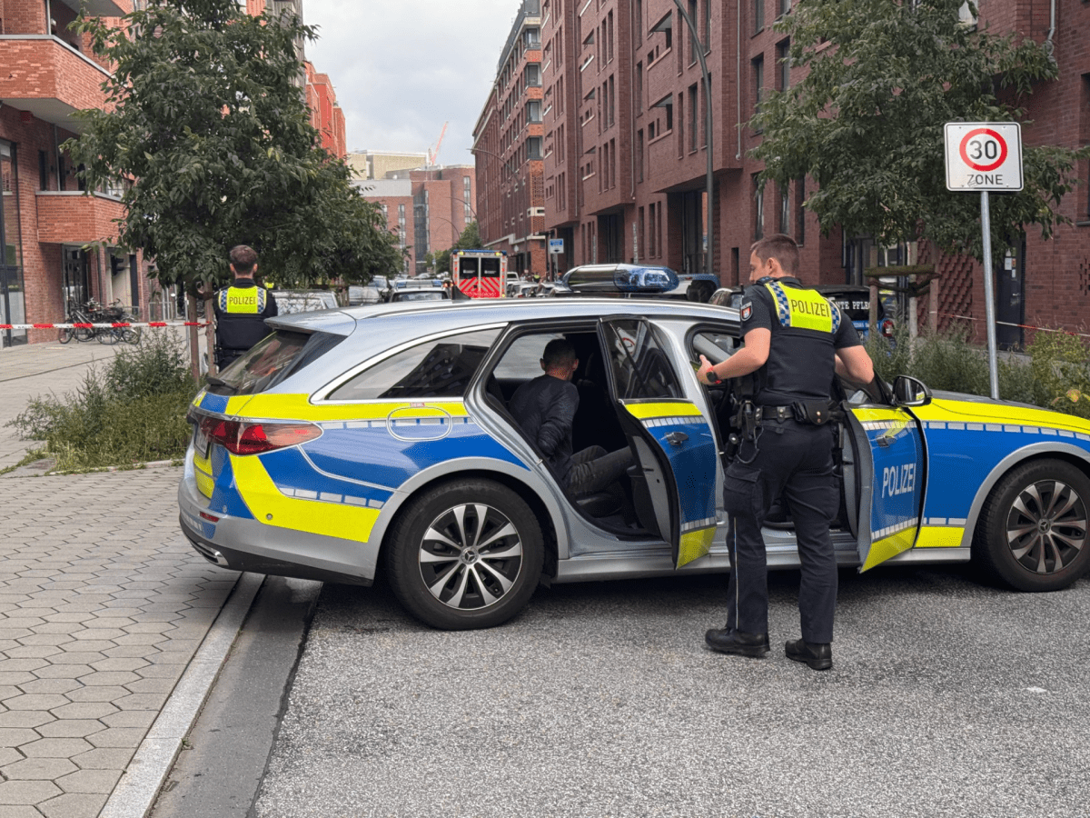 Verlobungsfeier in Hamburg-Hammerbrook eskaliert.