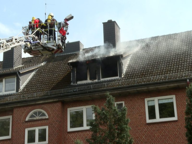 Feuer in Hamburg sorgt für dramatische Szenen – Klinik leidet unter Brandfolgen